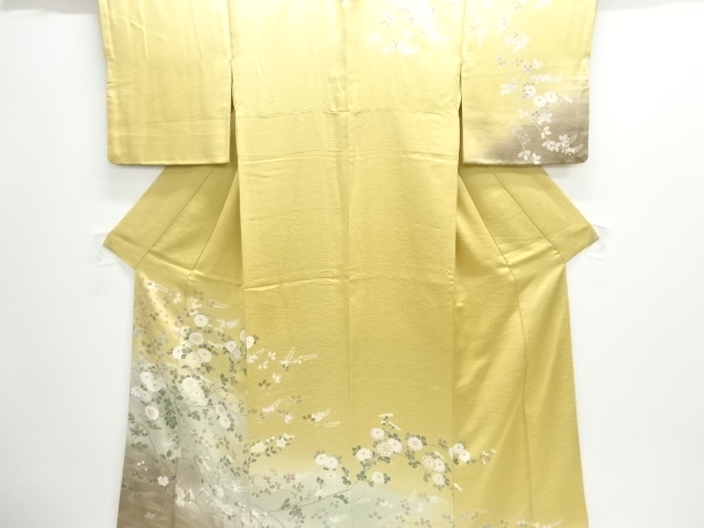 Japanese Kimono / Homongi Tsukesake Silk